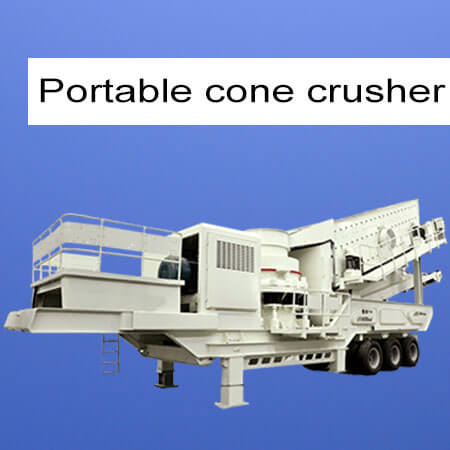 portable cone crusher