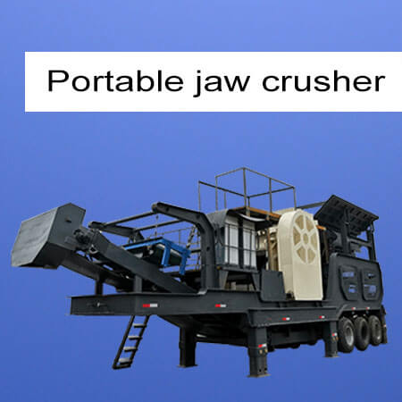 portable jaw crusher
