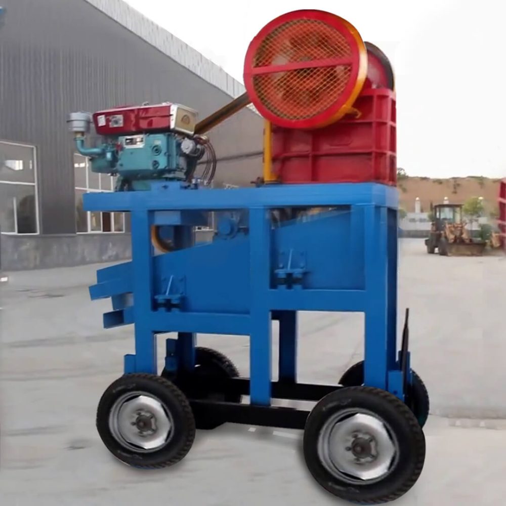 small mobile crusher with screen