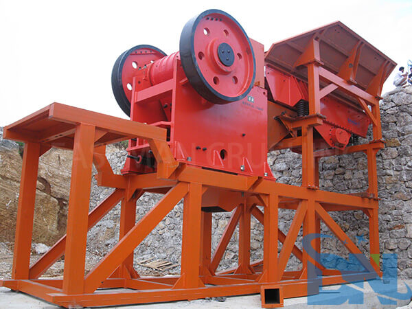 200tph crushing plant jaw crusher