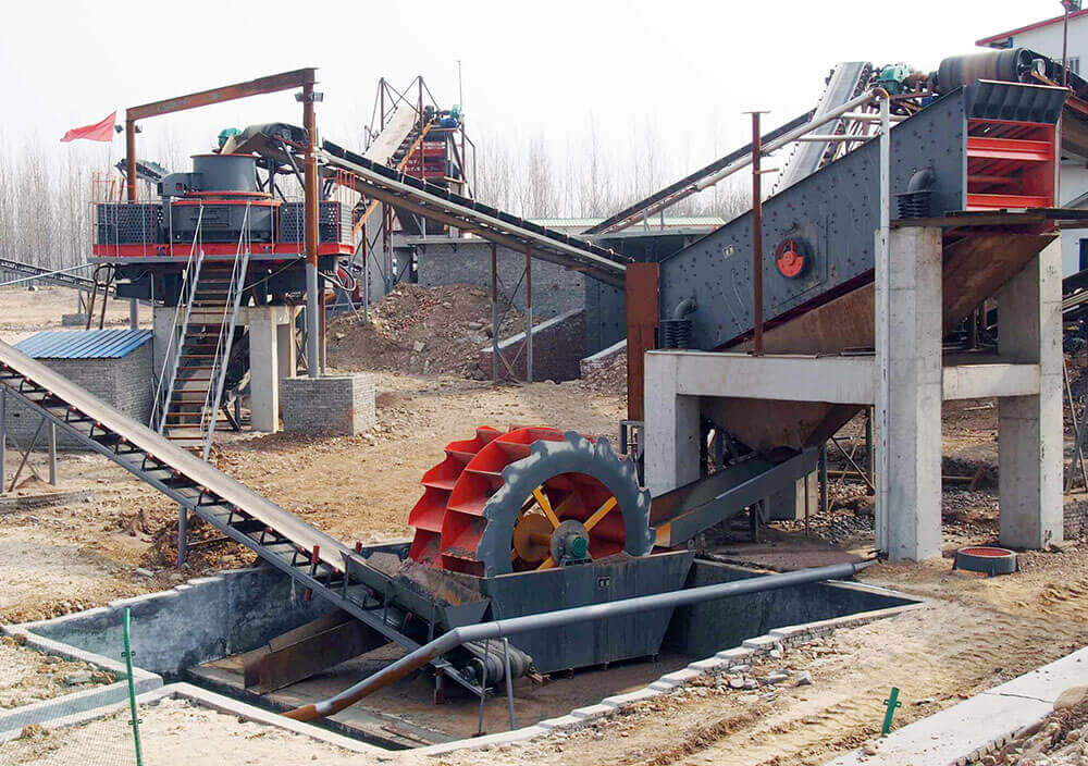 River Pebble Sand Making Plant