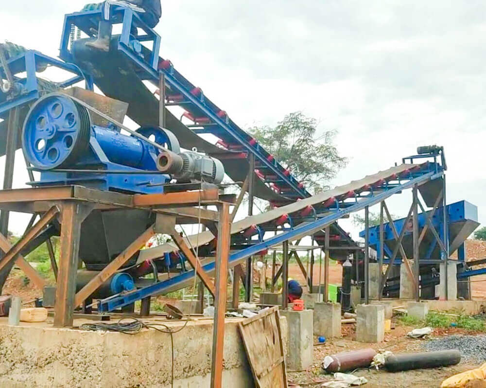 Sand production line