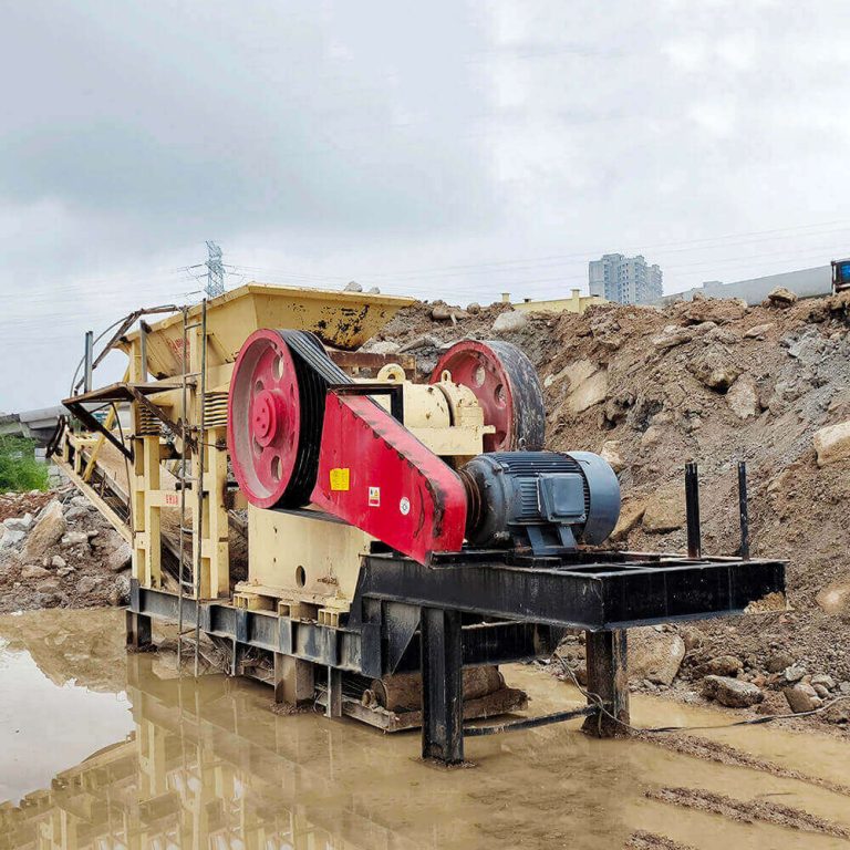 mobile crushing plant