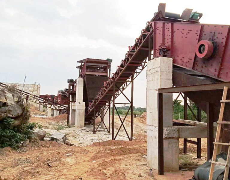 Volcanic Sand making plant