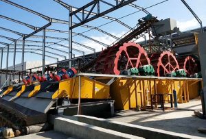 sand washing plant