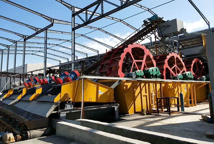 sand washing plant