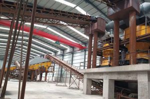 Rhyolite sand making plant