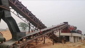 Tuff sand making plant