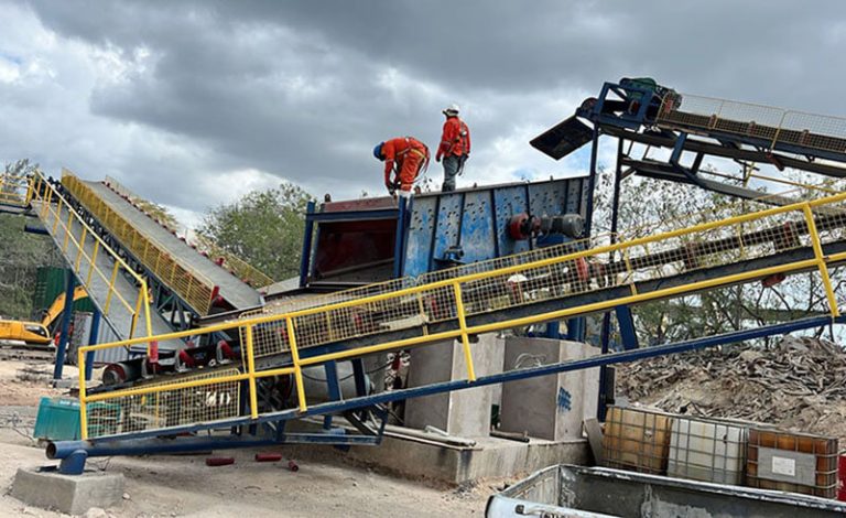 Garnet Sand Processing