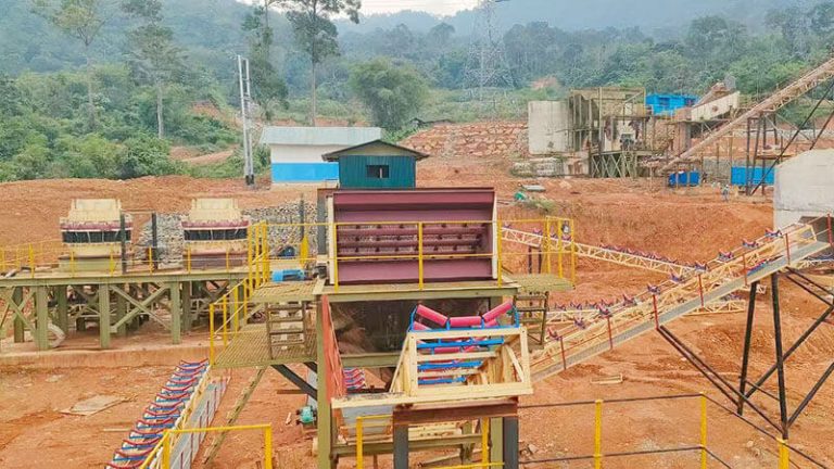 Phyllite sand production line