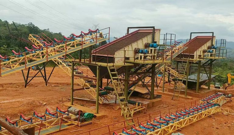 Porphyry Sand production line