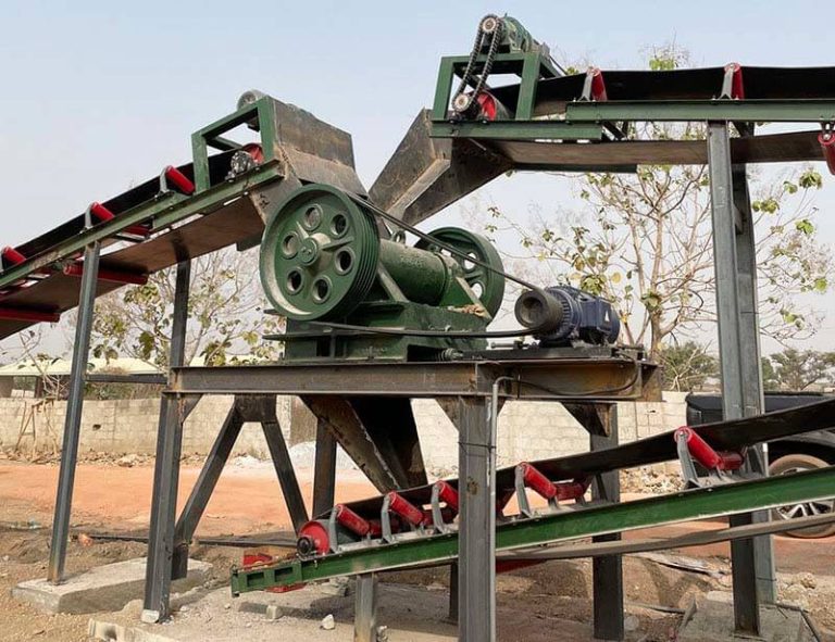 jaw crusher for limonite sand