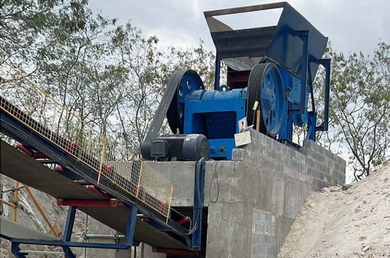 Marble Scrap jaw crusher