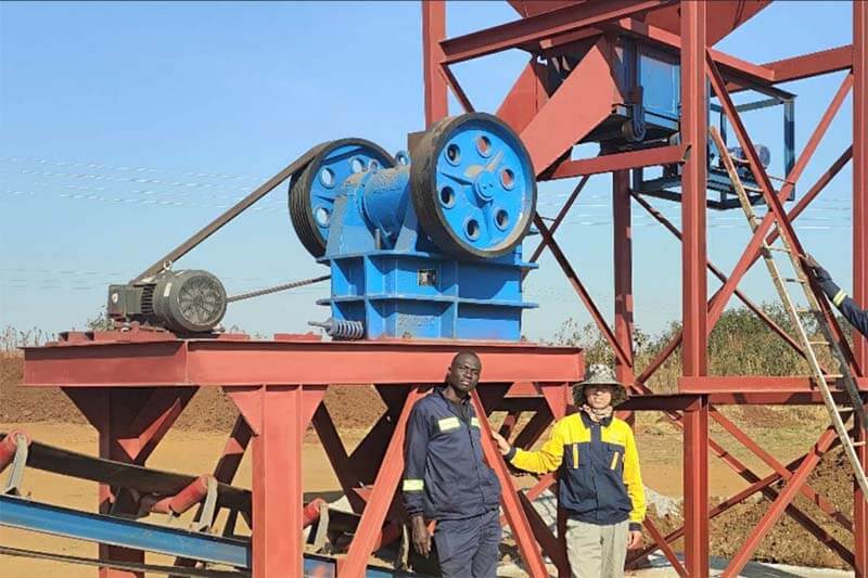 Iron Tailings Sand Jaw crusher