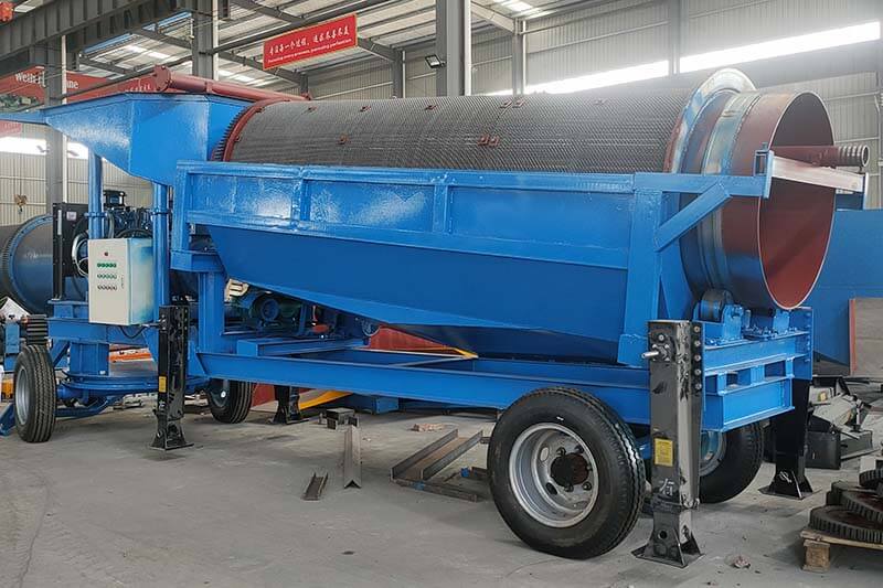 Rotary Drum Trommel screen