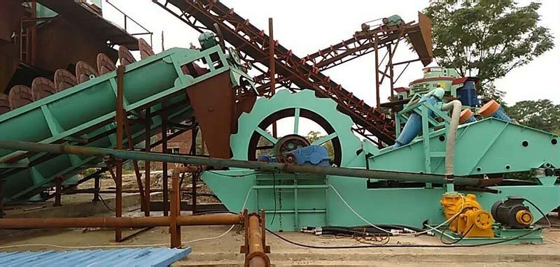 sand washing plant production line