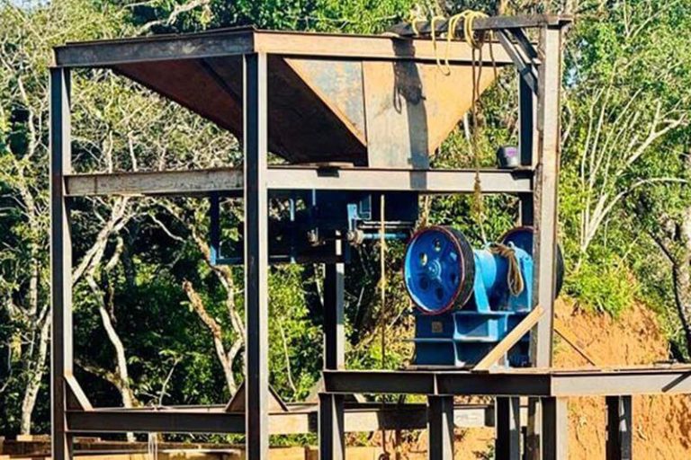 stone quarry crushing plant jaw crusher