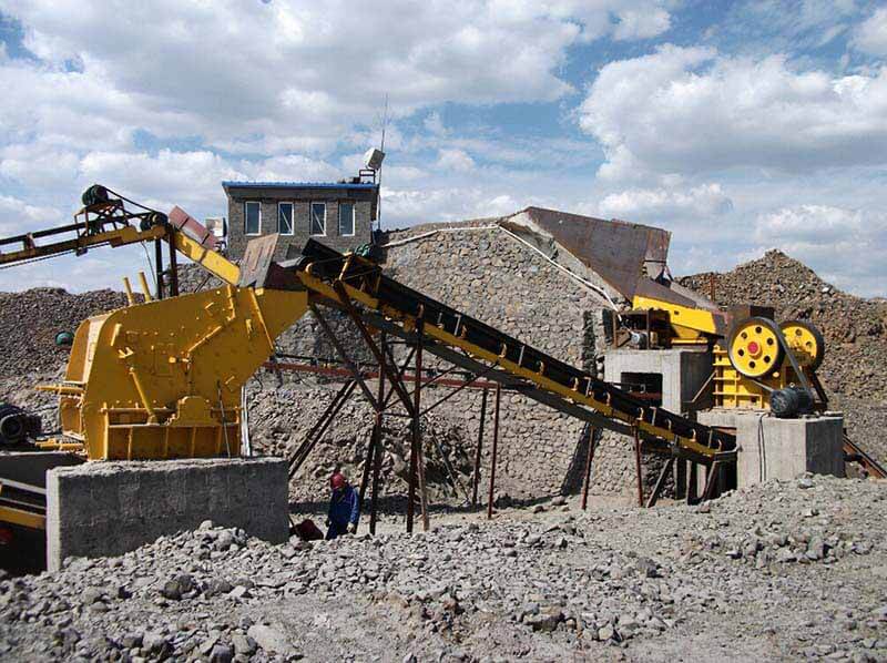 sand Impact crusher plant