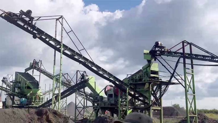 jaw impact crusher balsalt stone crushing plant