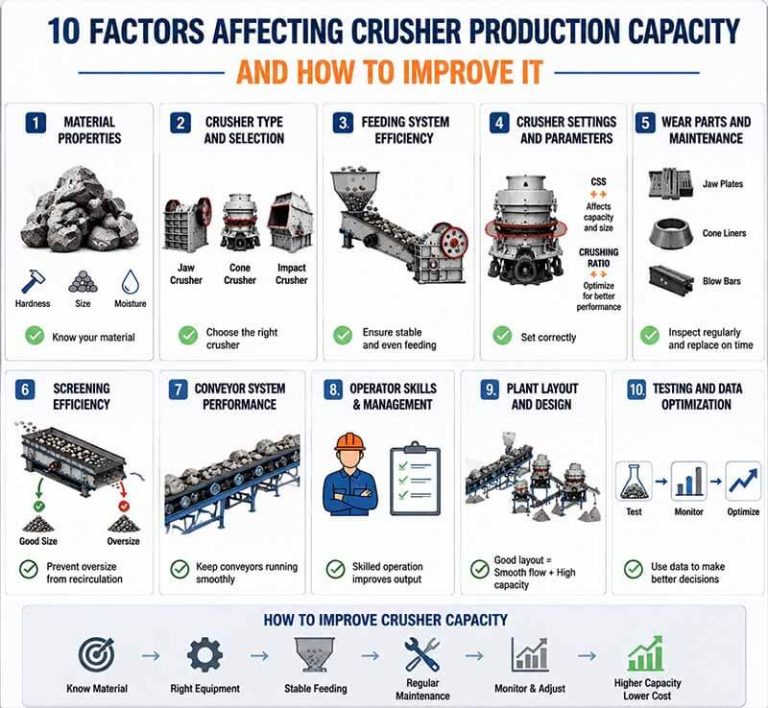 10 factors affect crushing efficiency