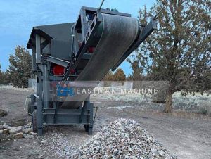 Mobile crushing plant