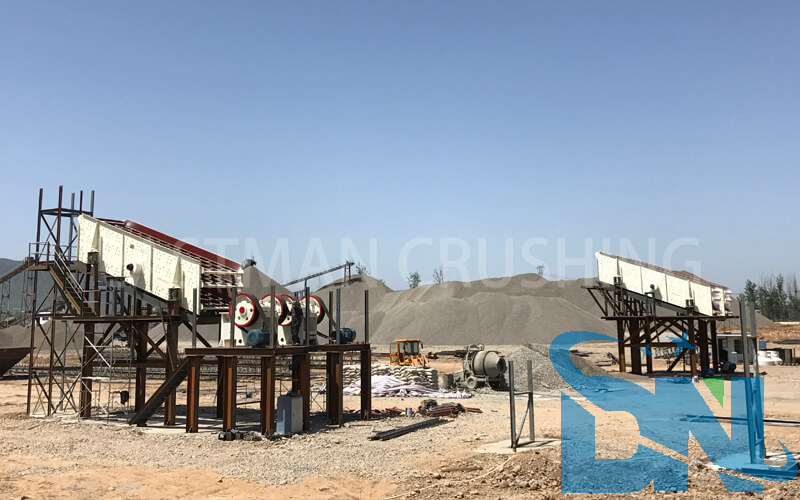 300tph stone crusher line