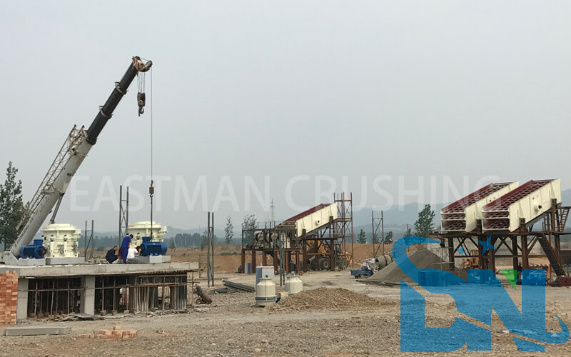 India stone crusher plant eastman