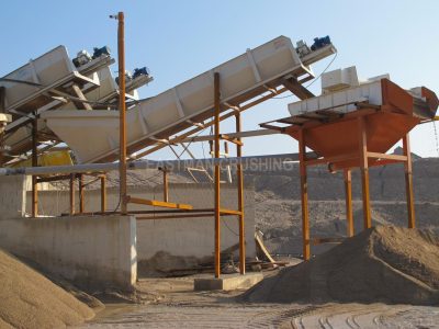 sprial sand washing machine in use