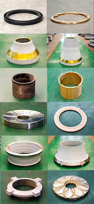 gp cone crusher parts