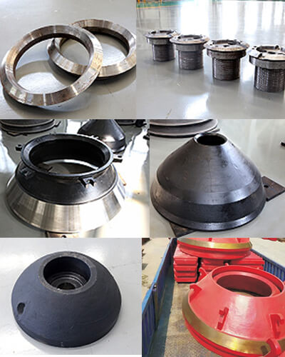 hp cone crusher wear parts