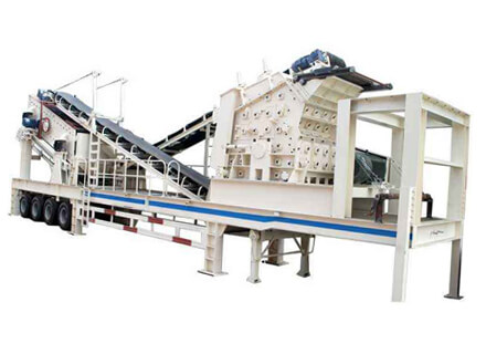 mobile impact crusher plant