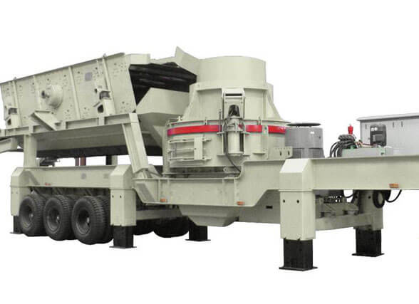 mobile sand making machine