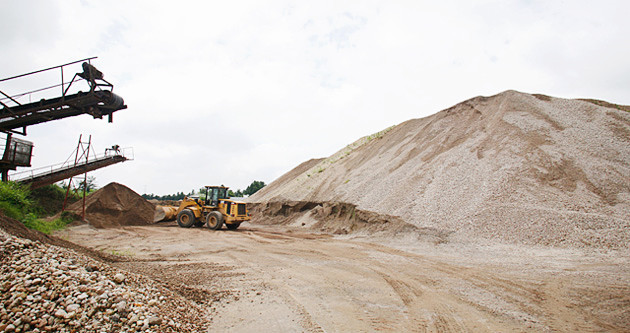 mountain sand washing plant